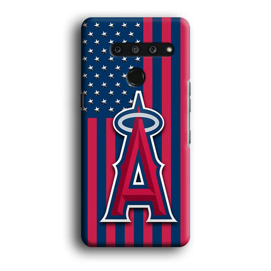 Baseball Los Angeles Angels MLB 001 LG V50 3D Case-Xtracase