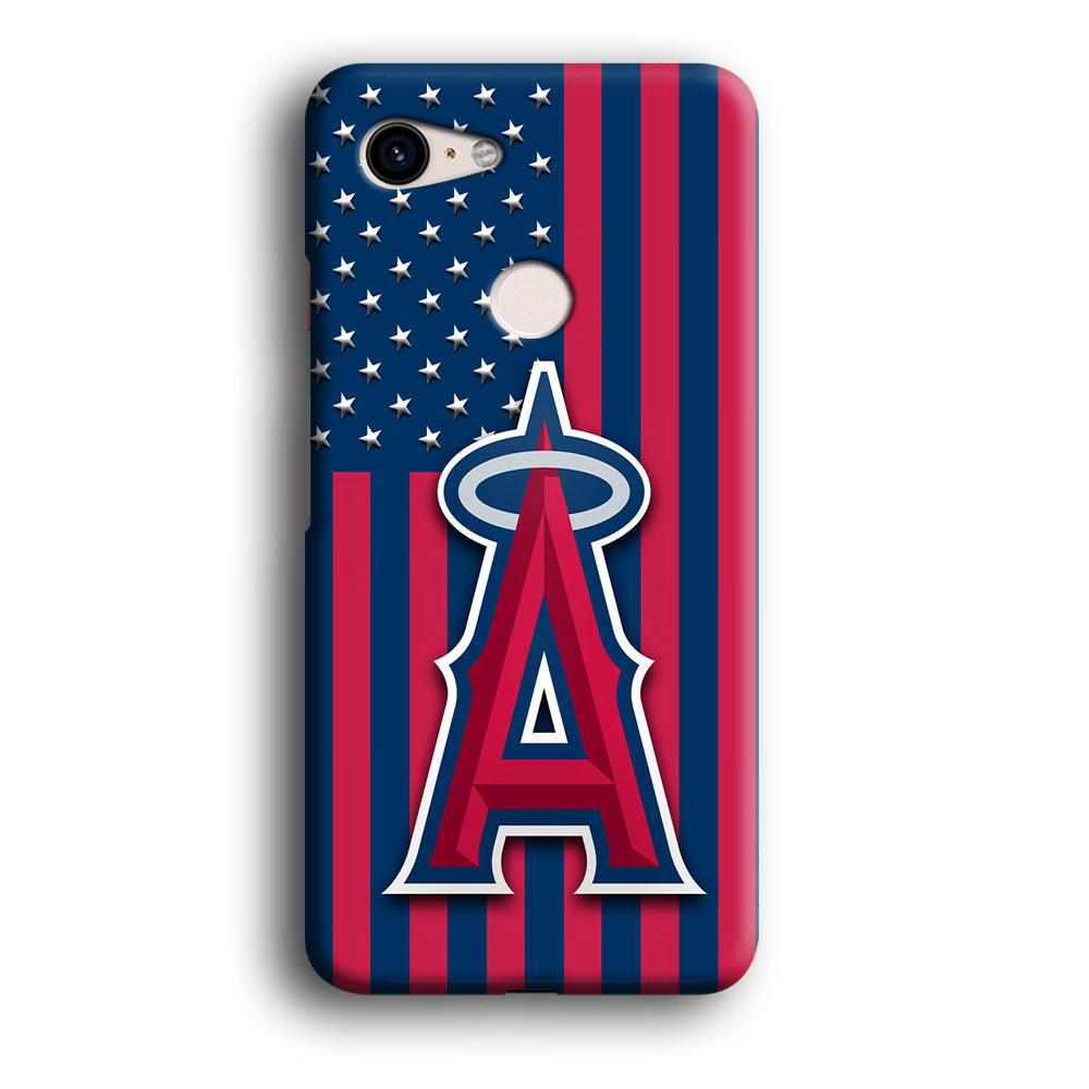 Baseball Los Angeles Angels MLB 001 Google Pixel 3 XL 3D Case-Xtracase