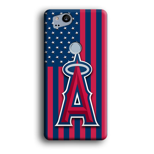 Baseball Los Angeles Angels MLB 001 Google Pixel 2 3D Case