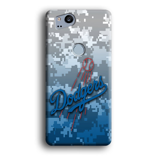 Baseball Los Angeles Dodgers MLB 001 Google Pixel 2 3D Case