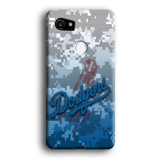 Baseball Los Angeles Dodgers MLB 001 Google Pixel 2 XL 3D Case-Xtracase