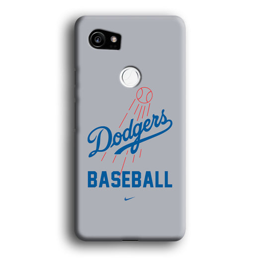 Baseball Los Angeles Dodgers MLB 002 Google Pixel 2 XL 3D Case