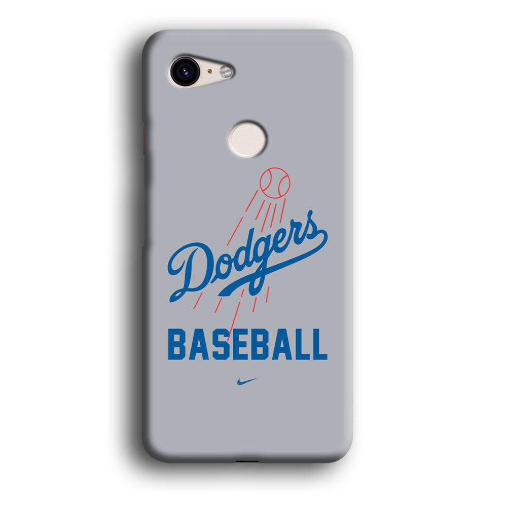 Baseball Los Angeles Dodgers MLB 002 Google Pixel 3 3D Case-Xtracase
