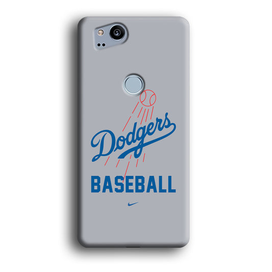 Baseball Los Angeles Dodgers MLB 002 Google Pixel 2 3D Case