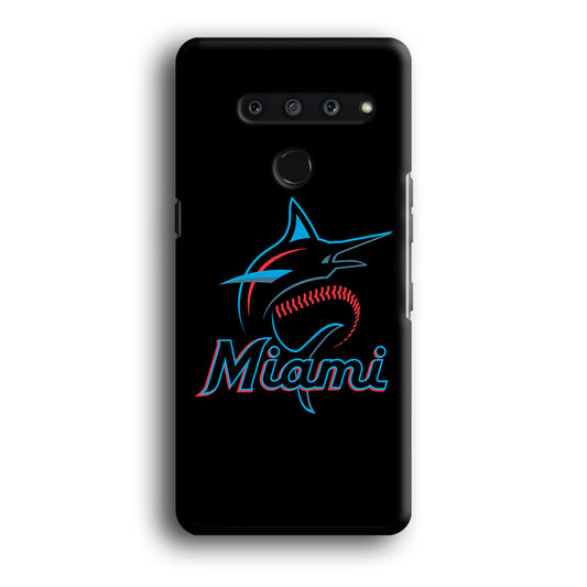 Baseball Miami Marlins MLB 001 LG V50 3D Case