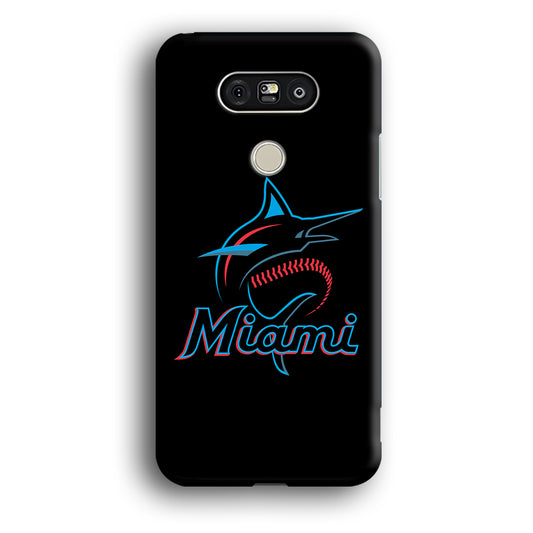 Baseball Miami Marlins MLB 001 LG G5 3D Case