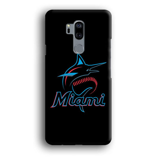 Baseball Miami Marlins MLB 001 LG G7 ThinQ 3D Case-Xtracase