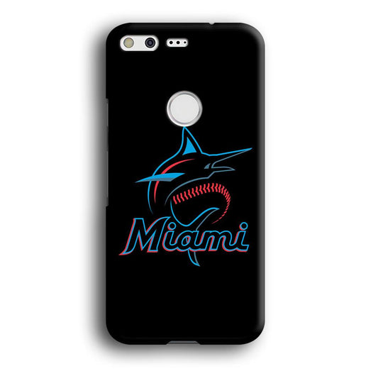 Baseball Miami Marlins MLB 001 Google Pixel XL 3D Case-Xtracase