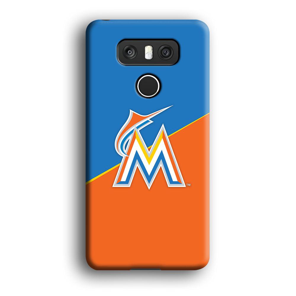Baseball Miami Marlins MLB 002 LG G6 3D Case-Xtracase