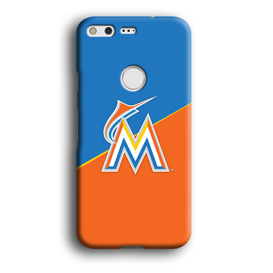 Baseball Miami Marlins MLB 002 Google Pixel XL 3D Case
