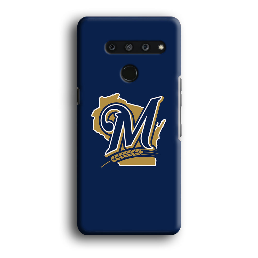 Baseball Milwaukee Brewers MLB 001 LG V50 3D Case