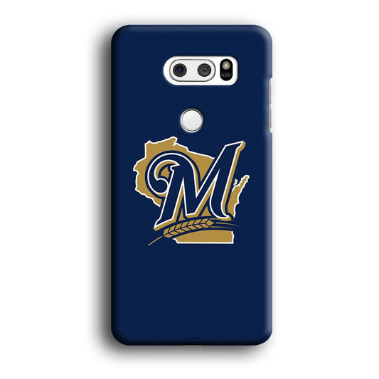 Baseball Milwaukee Brewers MLB 001 LG V30 3D Case-Xtracase