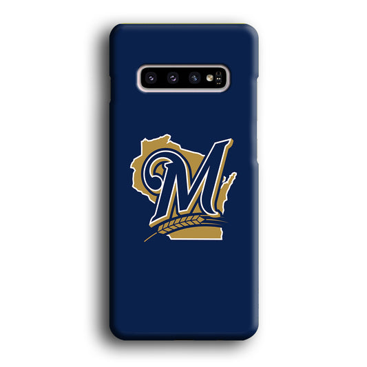 Baseball Milwaukee Brewers MLB 001 Samsung Galaxy S10 Case