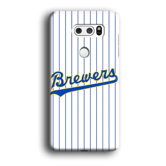 Baseball Milwaukee Brewers MLB 002 LG V30 3D Case-Xtracase