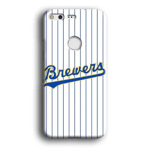 Baseball Milwaukee Brewers MLB 002 Google Pixel XL 3D Case