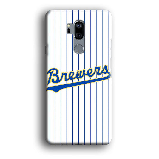 Baseball Milwaukee Brewers MLB 002 LG G7 ThinQ 3D Case-Xtracase