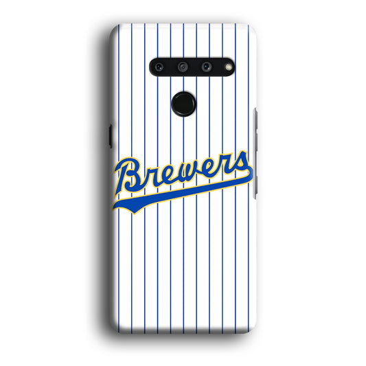 Baseball Milwaukee Brewers MLB 002 LG V50 3D Case