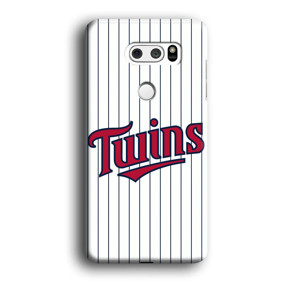 Baseball Minnesota Twins MLB 002 LG V30 3D Case-Xtracase