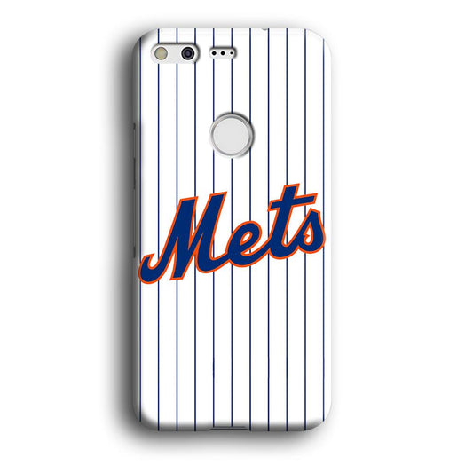 Baseball New York Mets MLB 001 Google Pixel XL 3D Case-Xtracase