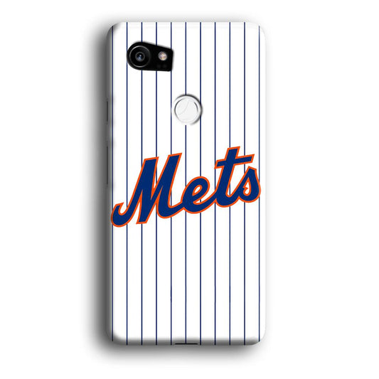 Baseball New York Mets MLB 001 Google Pixel 2 XL 3D Case-Xtracase