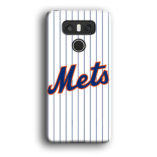 Baseball New York Mets MLB 001 LG G6 3D Case