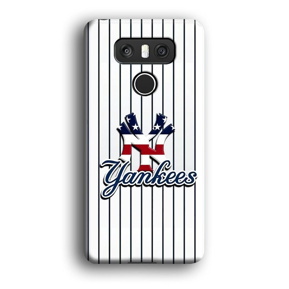 Baseball New York Yankees MLB 001 LG G6 3D Case-Xtracase