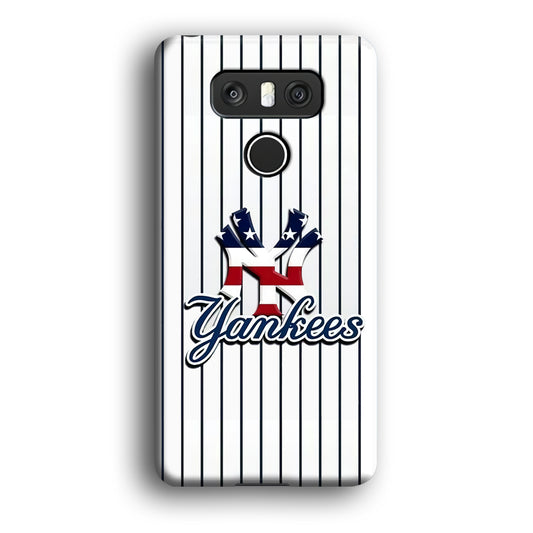 Baseball New York Yankees MLB 001 LG G6 3D Case