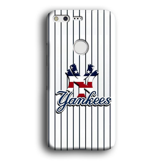 Baseball New York Yankees MLB 001 Google Pixel XL 3D Case