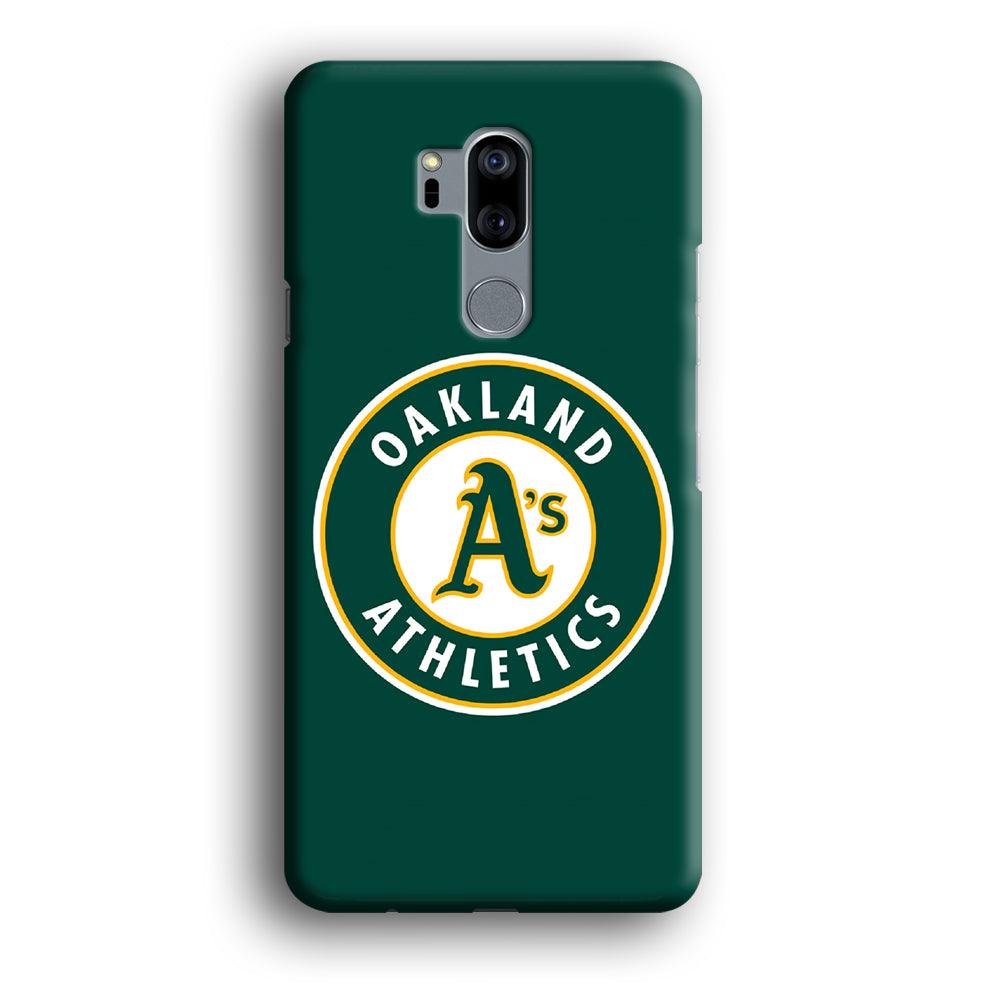 Baseball Oakland Athletics MLB 001 LG G7 ThinQ 3D Case-Xtracase