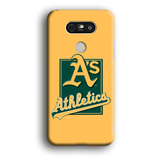 Baseball Oakland Athletics MLB 002 LG G5 3D Case