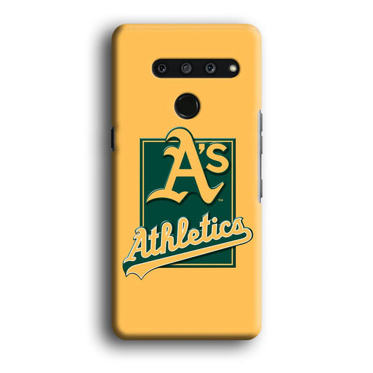 Baseball Oakland Athletics MLB 002 LG V50 3D Case-Xtracase