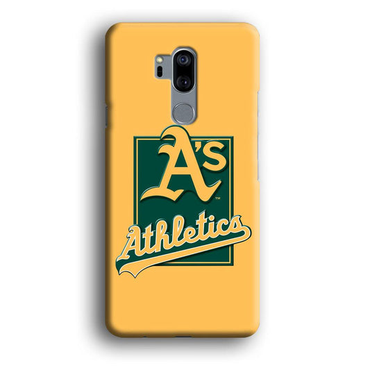 Baseball Oakland Athletics MLB 002 LG G7 ThinQ 3D Case-Xtracase