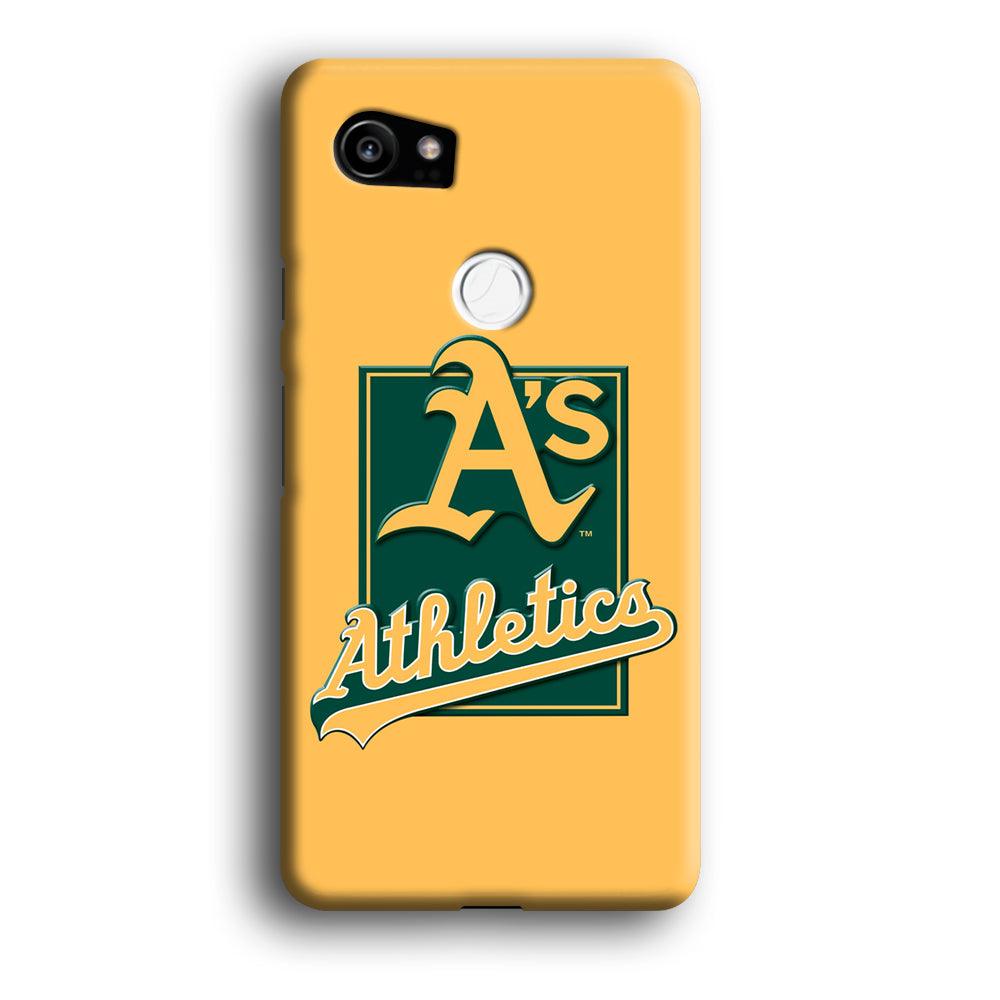 Baseball Oakland Athletics MLB 002 Google Pixel 2 XL 3D Case-Xtracase