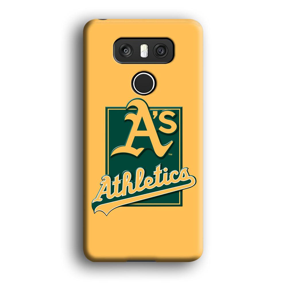 Baseball Oakland Athletics MLB 002 LG G6 3D Case-Xtracase