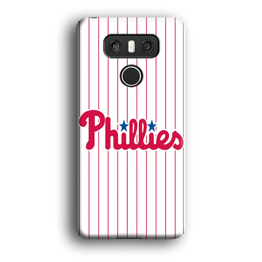 Baseball Philadelphia Phillies MLB 002 LG G6 3D Case