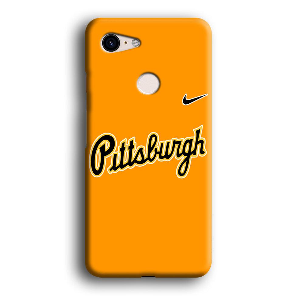Baseball Pittsburgh Pirates MLB 002 Google Pixel 3 3D Case-Xtracase