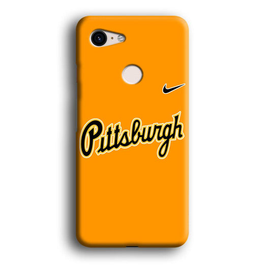 Baseball Pittsburgh Pirates MLB 002 Google Pixel 3 3D Case-Xtracase