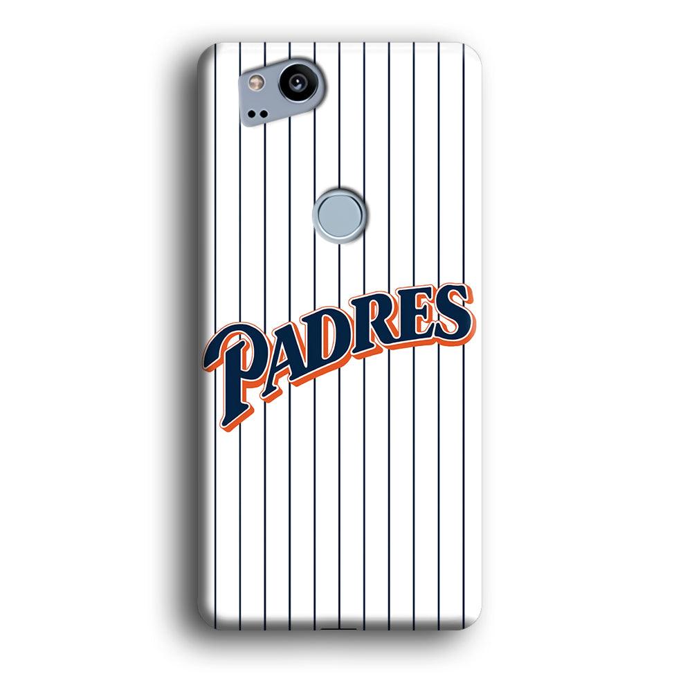 Baseball San Diego Padres MLB 001 Google Pixel 2 3D Case-Xtracase