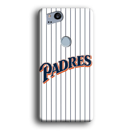 Baseball San Diego Padres MLB 001 Google Pixel 2 3D Case-Xtracase
