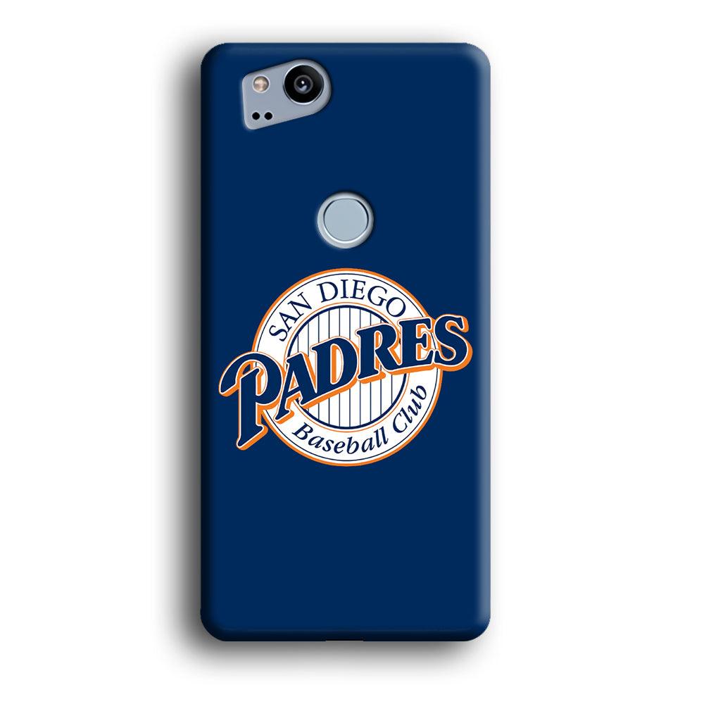 Baseball San Diego Padres MLB 002 Google Pixel 2 3D Case-Xtracase