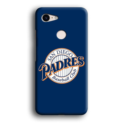 Baseball San Diego Padres MLB 002 Google Pixel 3 3D Case-Xtracase