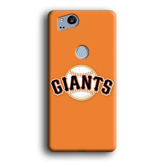 Baseball San Francisco Giants MLB 001 Google Pixel 2 3D Case-Xtracase
