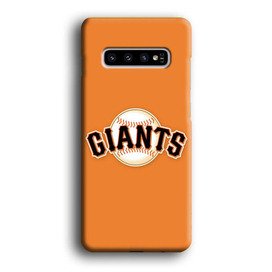 Baseball San Francisco Giants MLB 001 Samsung Galaxy S10 Plus 3D Case-Xtracase
