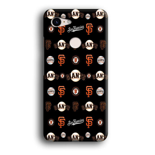 Baseball San Francisco Giants MLB 002 Google Pixel 3 3D Case-Xtracase
