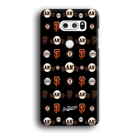 Baseball San Francisco Giants MLB 002 LG V30 3D Case-Xtracase
