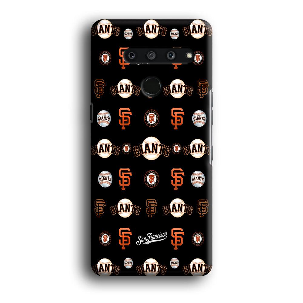 Baseball San Francisco Giants MLB 002 LG V50 3D Case-Xtracase