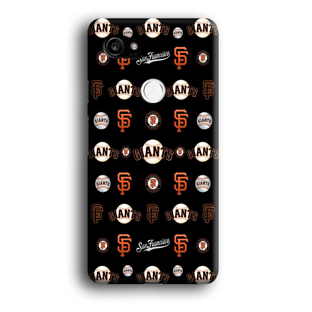 Baseball San Francisco Giants MLB 002 Google Pixel 2 XL 3D Case-Xtracase