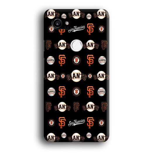 Baseball San Francisco Giants MLB 002 Google Pixel 2 XL 3D Case-Xtracase