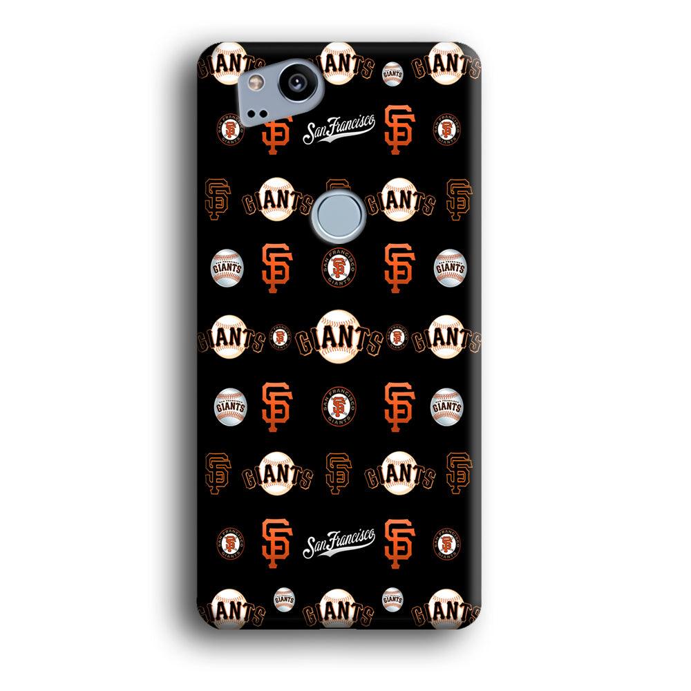 Baseball San Francisco Giants MLB 002 Google Pixel 2 3D Case-Xtracase