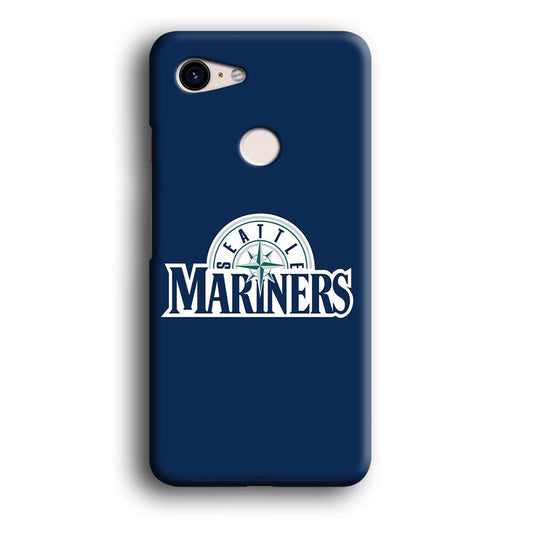 Baseball Seattle Mariners MLB 001 Google Pixel 3 3D Case-Xtracase